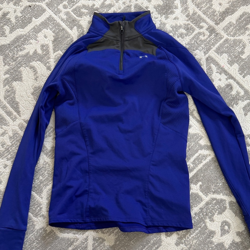 Under Armour Royal Blue Half-Zip Pullover